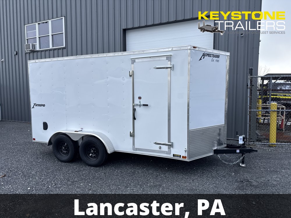 2026 Homesteader - 714IT - White - 7x14 - 7,000#