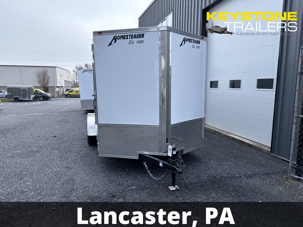 2026 Homesteader - 714IT - White - 7x14 - 7,000#