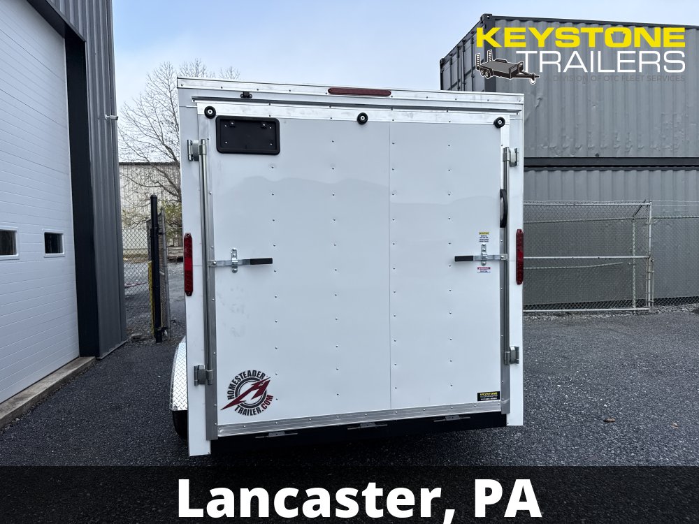 2026 Homesteader - 714IT - White - 7x14 - 7,000#