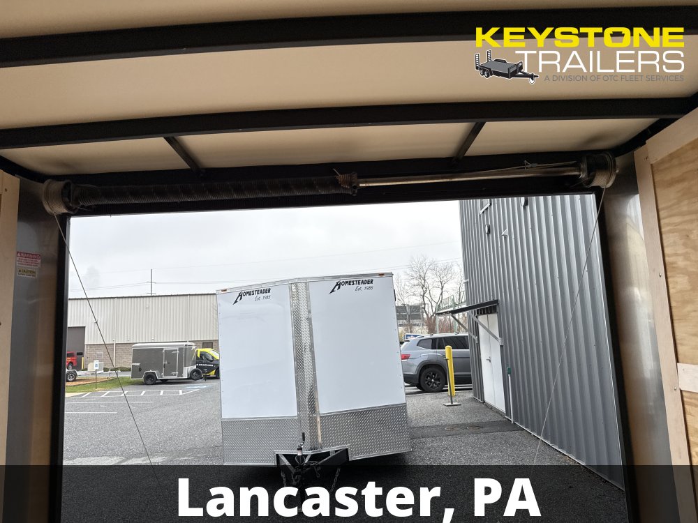 2026 Homesteader - 714IT - White - 7x14 - 7,000#