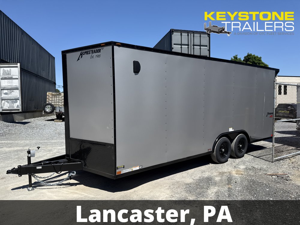 2027 Homesteader - 820IH - Silver Mist - 8.5x20 - 9,950#