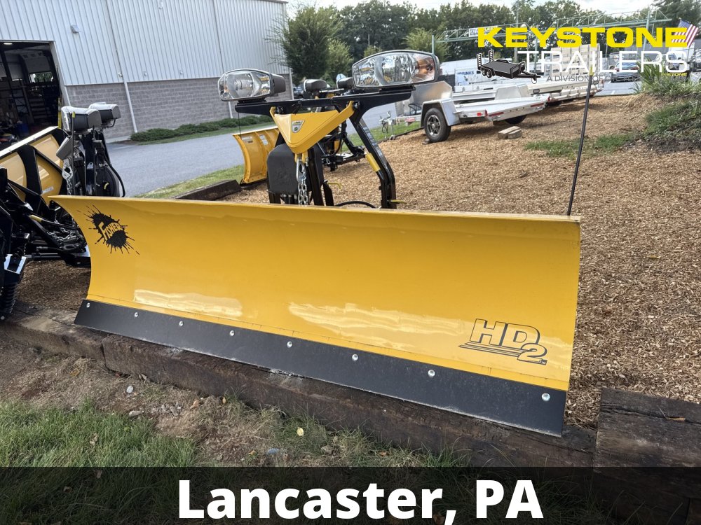 Fisher HD2 8'6" Straight Blade Snow Plow - BLOW OUT SALE