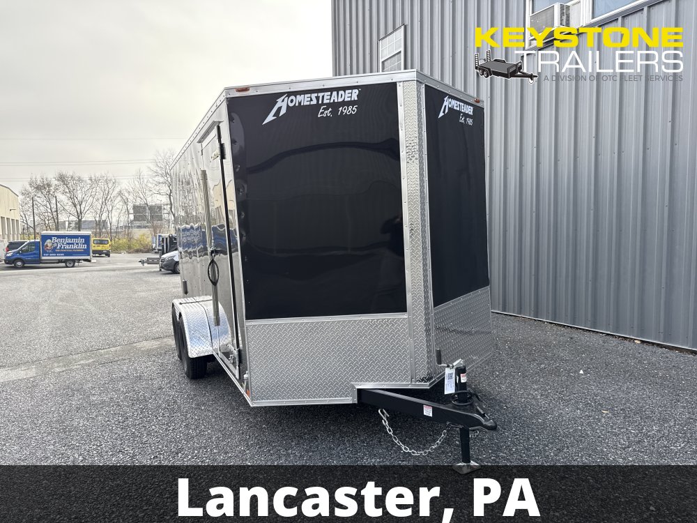 2026 Homesteader - 714IT - Black - 7x14 - 7,000#