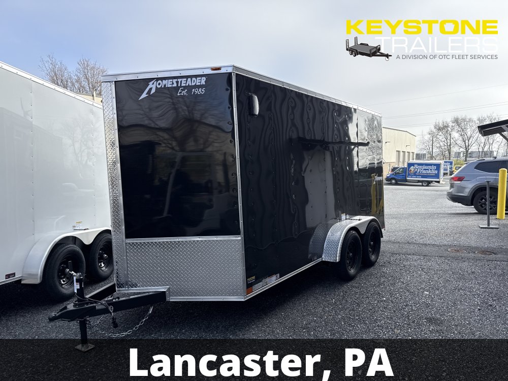 2026 Homesteader - 714IT - Black - 7x14 - 7,000#