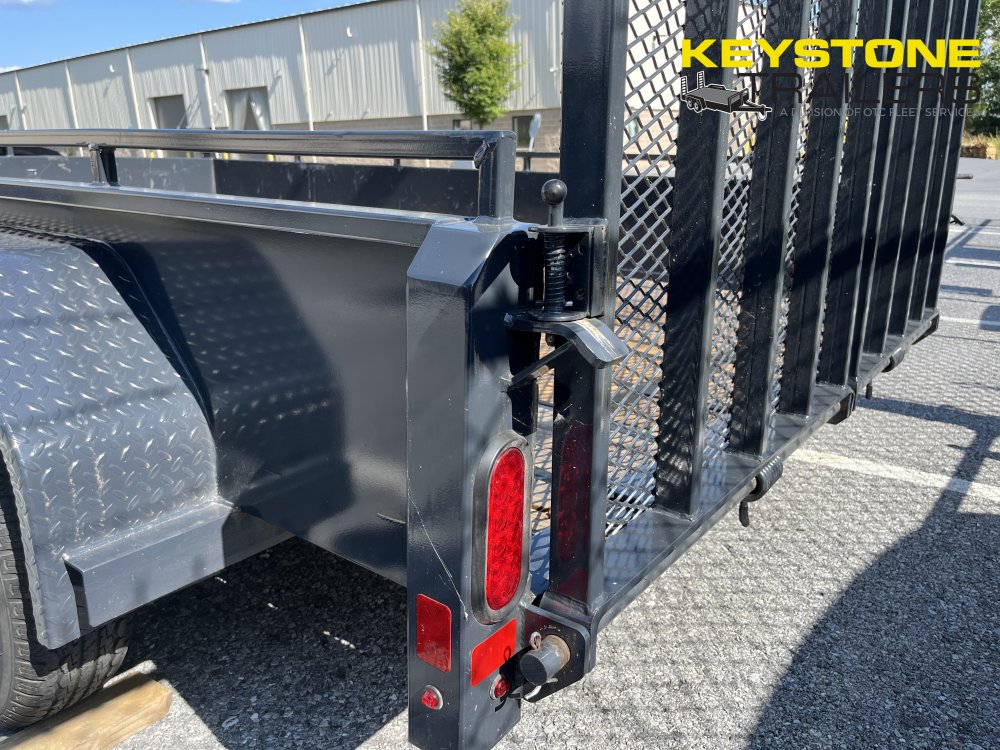 2023 Belmont - LT612SS-7K - Black - 7x12 - 7,000#