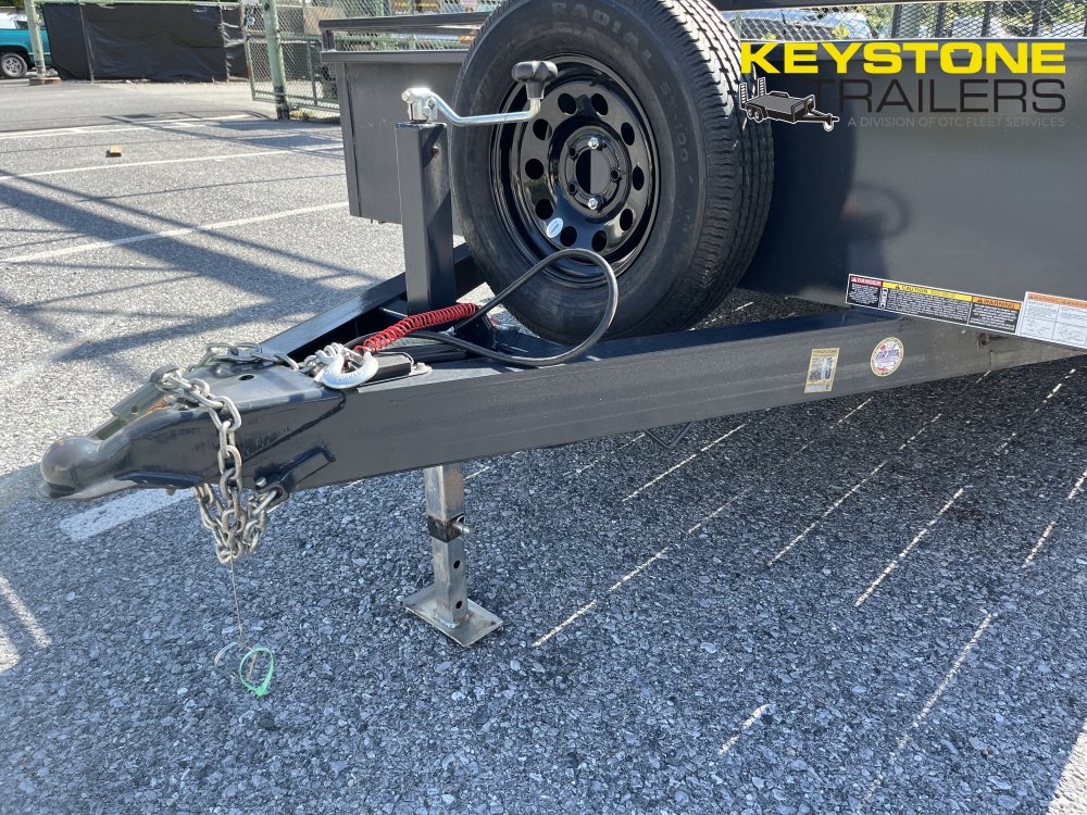 2023 Belmont - LT612SS-7K - Black - 7x12 - 7,000#