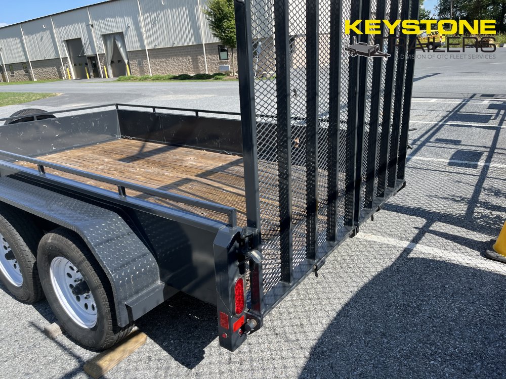 2023 Belmont - LT612SS-7K - Black - 7x12 - 7,000#