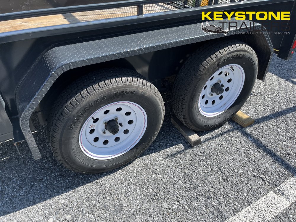 2023 Belmont - LT612SS-7K - Black - 7x12 - 7,000#