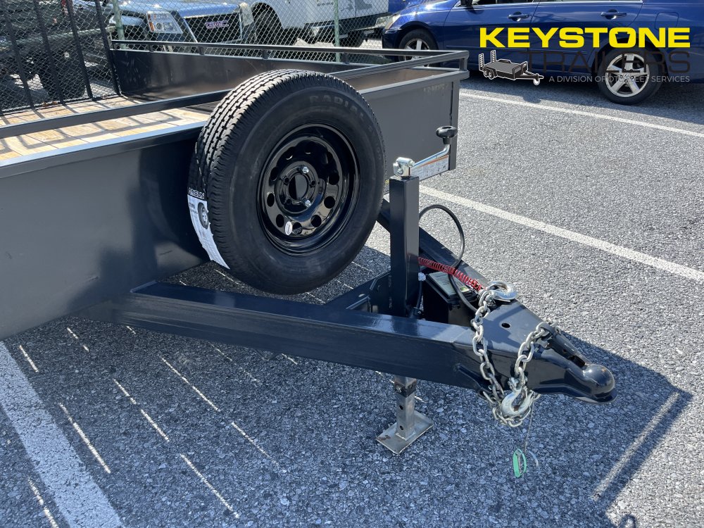 2023 Belmont - LT612SS-7K - Black - 7x12 - 7,000#