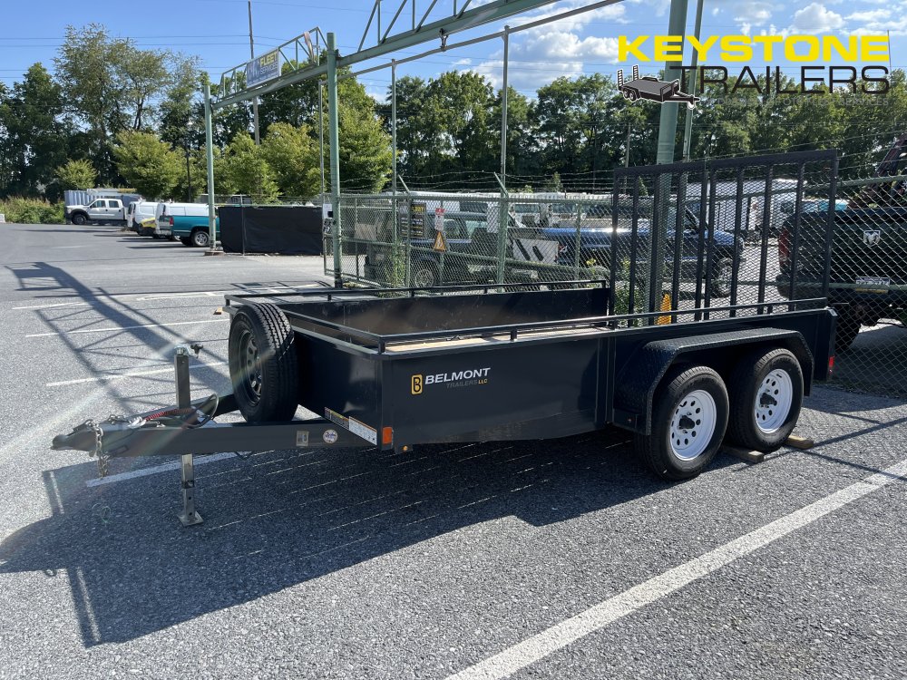 2023 Belmont - LT612SS-7K - Black - 7x12 - 7,000#