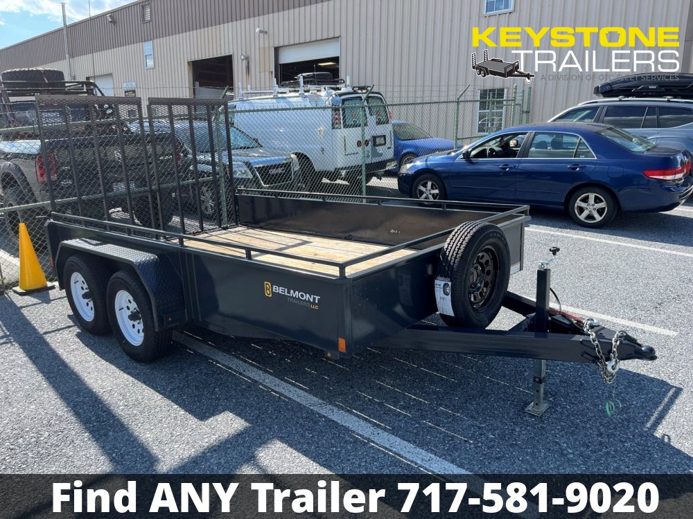 2023 Belmont - LT612SS-7K - Black - 7x12 - 7,000#