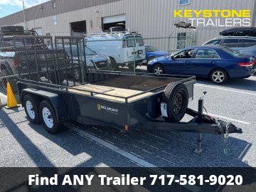 2023 Belmont - LT612SS-7K - Black - 7x12 - 7,000#