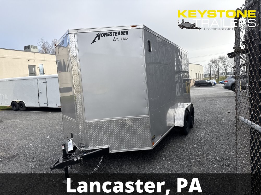 2026 Homesteader - 714IT - Silver Mist - 7x14 - 7,000#