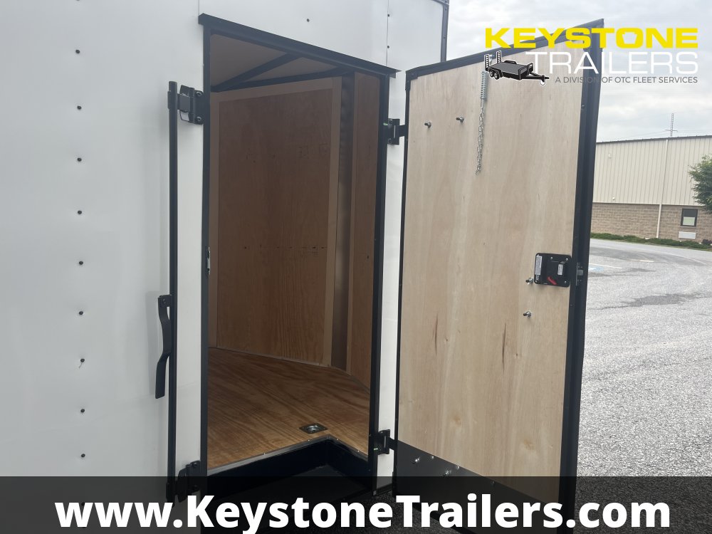 2025 Homesteader Trailers - 820IT - White - 8.5x20 - 7,000#