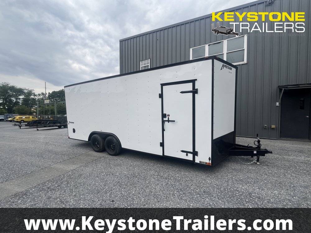 2025 Homesteader Trailers - 820IT - White - 8.5x20 - 7,000#