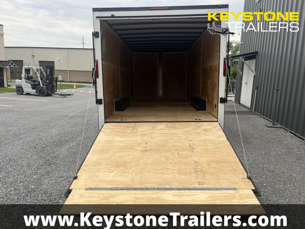 2025 Homesteader Trailers - 820IT - White - 8.5x20 - 7,000#