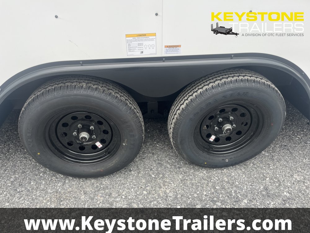 2025 Homesteader Trailers - 820IT - White - 8.5x20 - 7,000#