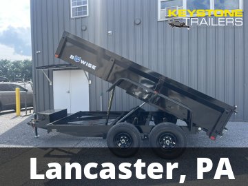 2026 B-Wise - DT612LP-LE-10 - Black - 6x12 - 9,990#