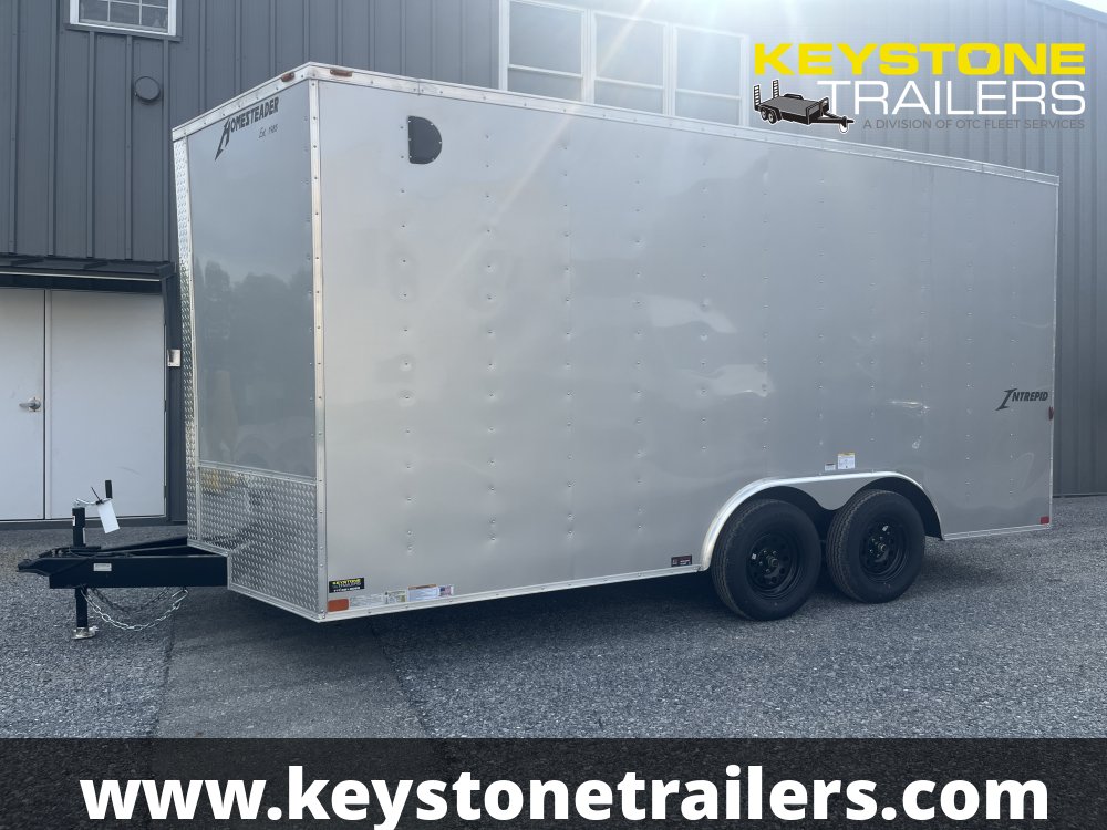 2025 Homesteader Trailers - 816IT - Silver Mist - 8.5x16 - 7,000#