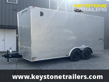 2025 Homesteader Trailers - 816IT - Silver Mist - 8.5x16 - 7,000#