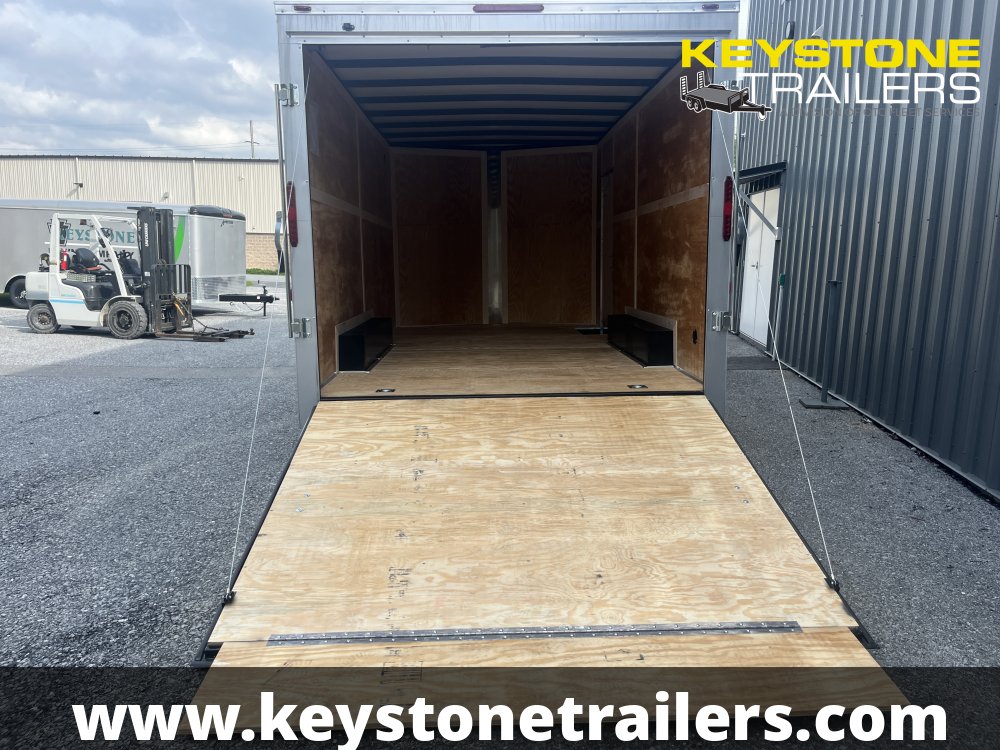 2025 Homesteader Trailers - 816IT - Silver Mist - 8.5x16 - 7,000#