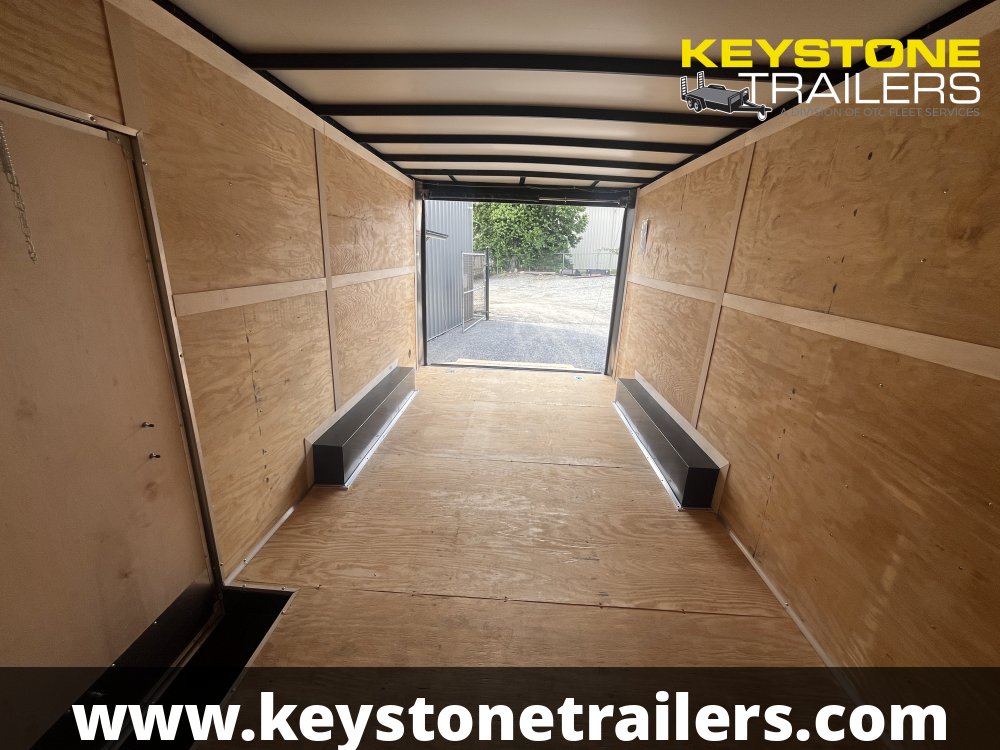 2025 Homesteader Trailers - 816IT - Silver Mist - 8.5x16 - 7,000#