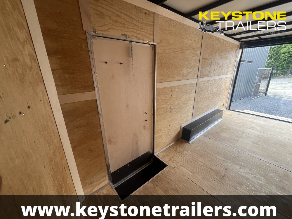 2025 Homesteader Trailers - 816IT - Silver Mist - 8.5x16 - 7,000#