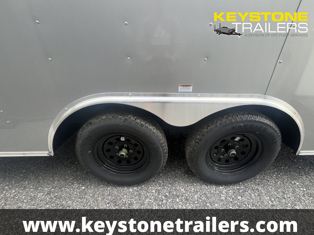 2025 Homesteader Trailers - 816IT - Silver Mist - 8.5x16 - 7,000#