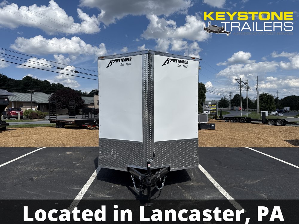 2026 Homesteader Trailers - 716IT - White - 7x16 - 7,000#
