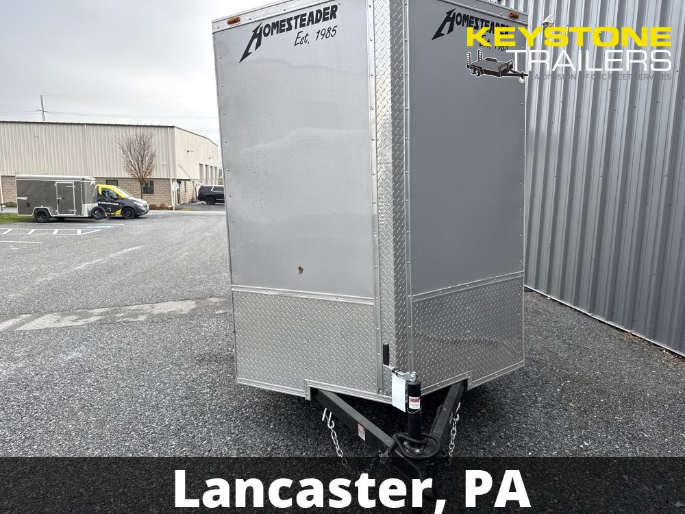 2026 Homesteader - 610IS - White - 6x10 - 2,990#