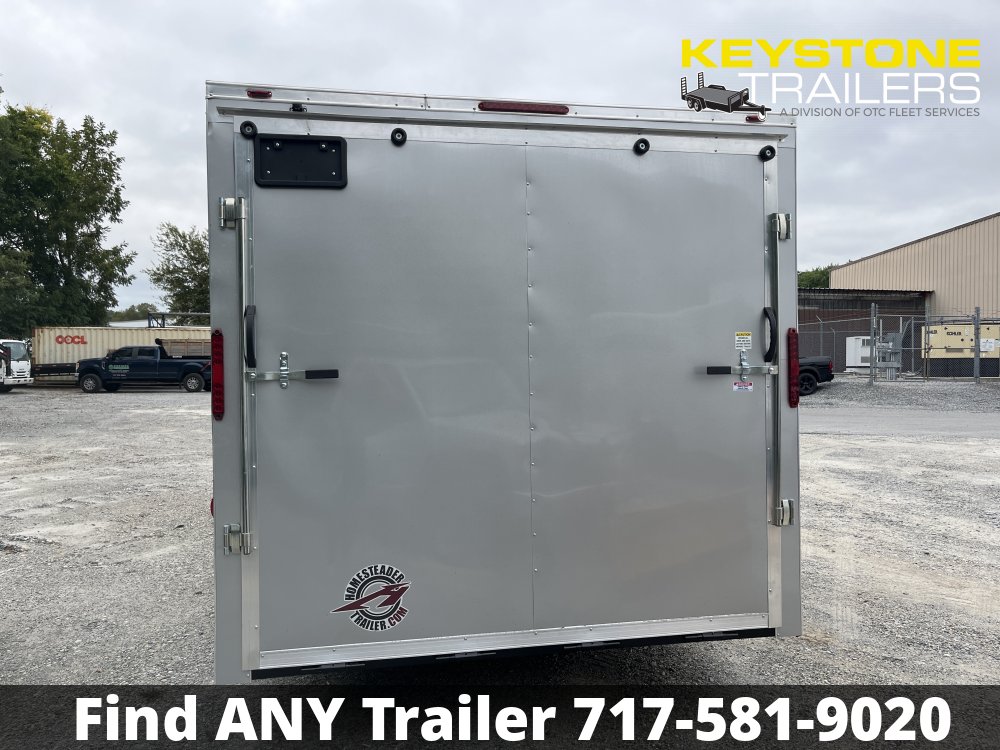 2025 Homesteader Trailers - 820IT - Silver Mist - 8.5x20 - 9,950#