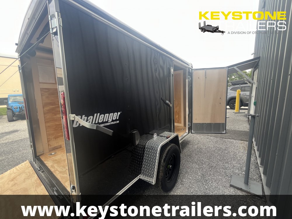 2025 Homesteader Trailers - 610CS - Black - 6x10 - 2,990#