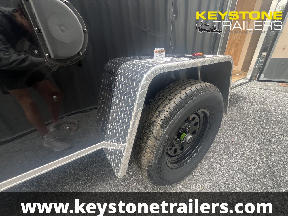 2025 Homesteader Trailers - 610CS - Black - 6x10 - 2,990#