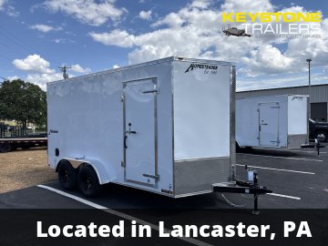 2026 Homesteader Trailers - 714IT - White - 7x14 - 7,000#