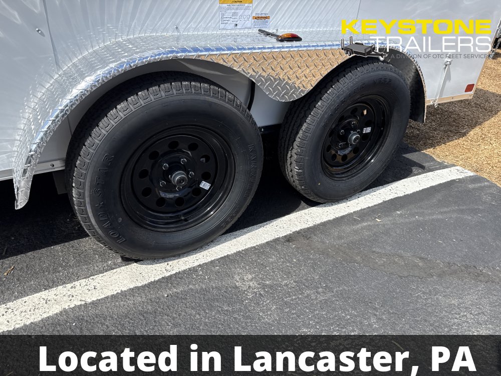 2026 Homesteader Trailers - 714IT - White - 7x14 - 7,000#