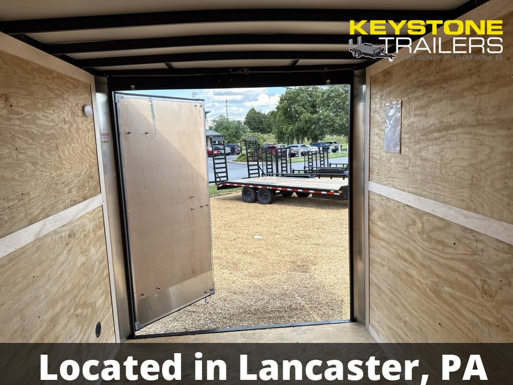 2026 Homesteader Trailers - 714IT - White - 7x14 - 7,000#
