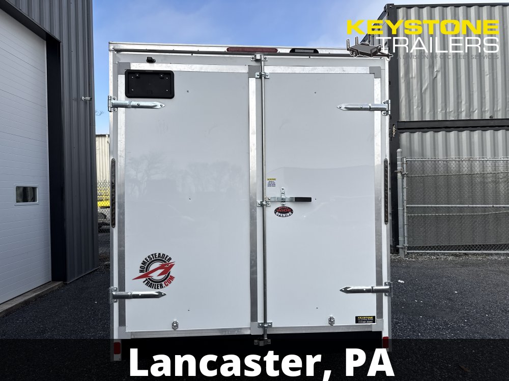 2026 Homesteader - 714IH - White - 7x14 - 9,950#