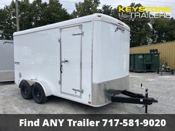 2025 Homesteader Trailers - 714CT - White - 7x14 - 7,000#