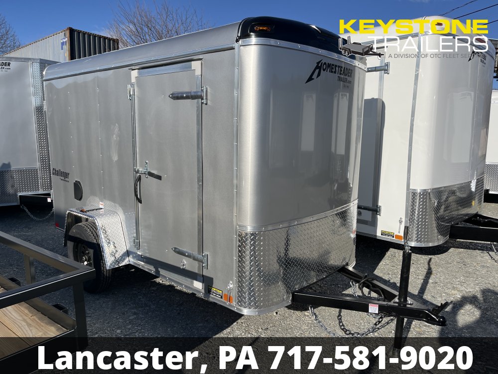 2025 Homesteader Trailers - 510CS - Silver Mist - 5x10 - 2,990#