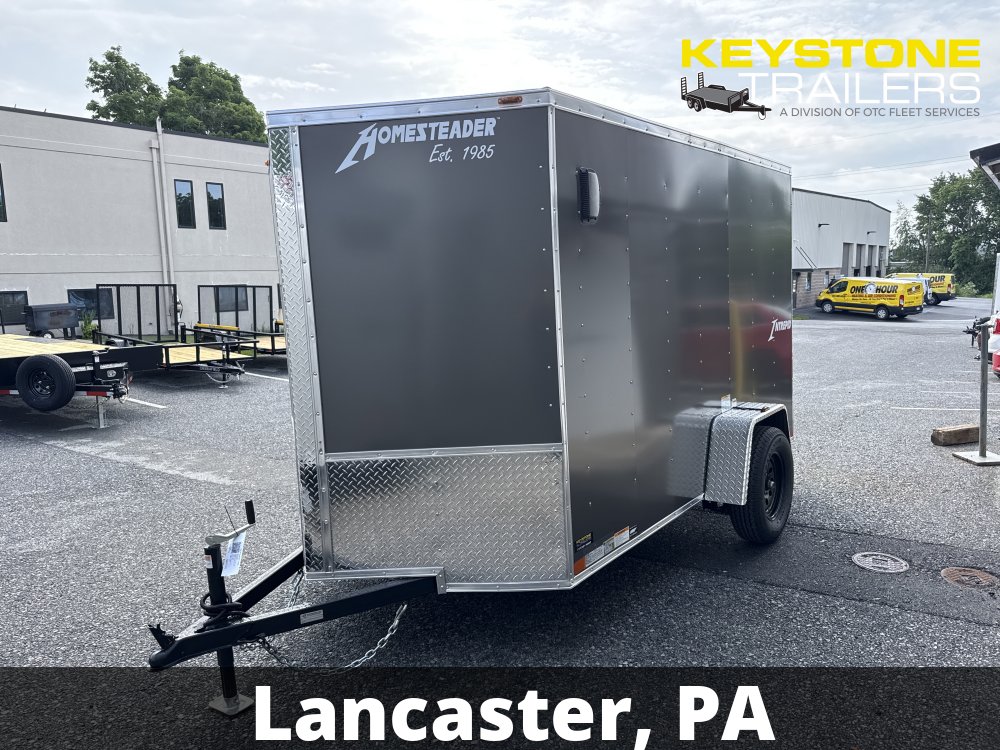2027 Homesteader - 610IS - Gray - 6x10 - 2,990#