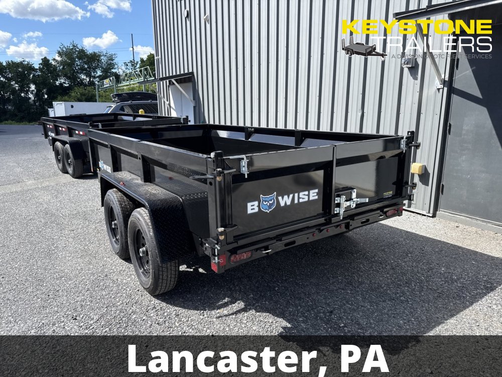 2027 B-Wise - DT612LP-LE-10 - Black - 6'x12' - 9,990#