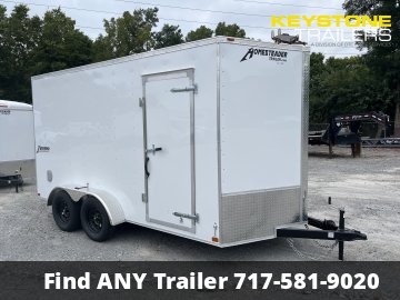 2025 Homesteader Trailers - 714IT - White - 7x14 - 7,000#