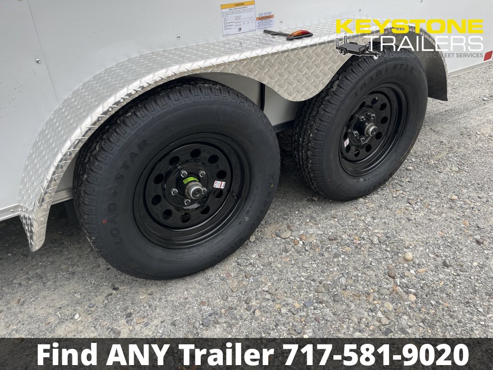 2025 Homesteader Trailers - 714IT - White - 7x14 - 7,000#