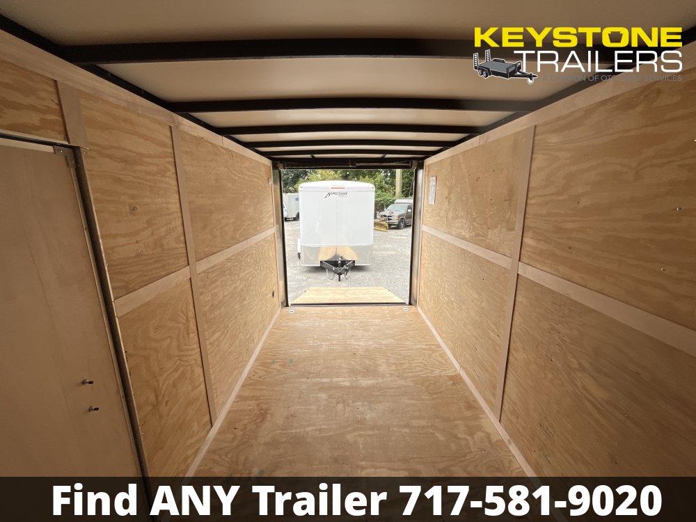 2025 Homesteader Trailers - 714IT - White - 7x14 - 7,000#