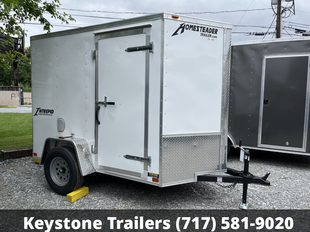 2024 Homesteader Trailers - 508IS - White - 5x8 - 2,990#