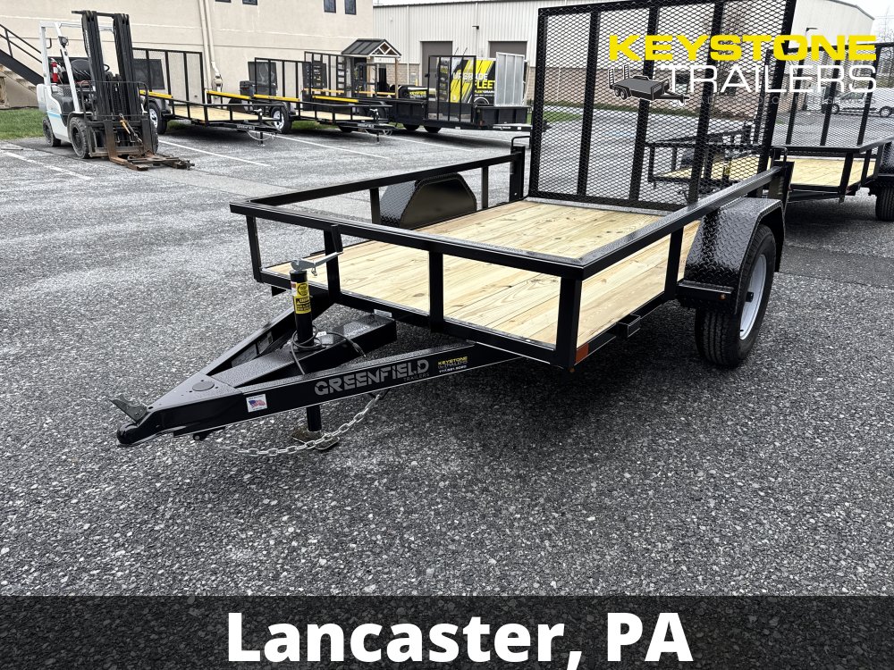 2026 Greenfield Welding - U5.5X8-3K - Black - 5x8 - 2,990#