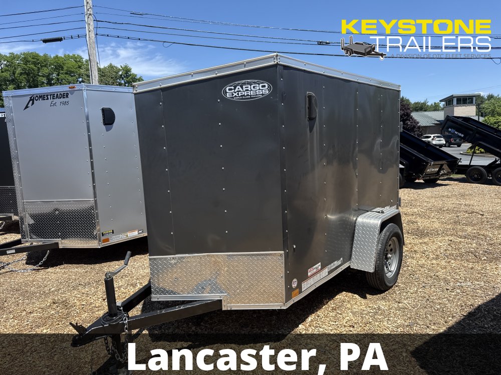 2021 Cargo Express - CSCAB5.0X08S12FF - Gray - 5x8 - 2,990#