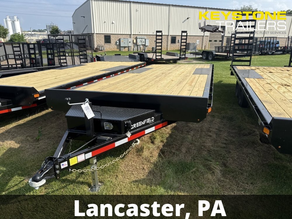 2027 Greenfield Welding - D8X16-7KSL - Black - 8.5'x16' - 7,000#