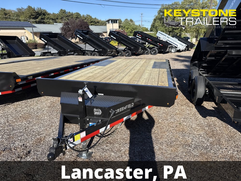 2027 Greenfield Welding - D8X16-7KSL - Black - 8.5'x16' - 7,000#