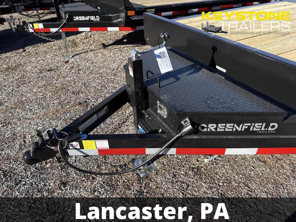 2027 Greenfield Welding - D8X16-7KSL - Black - 8.5'x16' - 7,000#